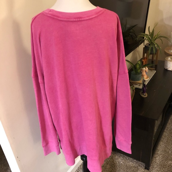 🎉 5 for $20 sale Nwt woman’s plus size slouchy sleeves modern sweatshirt shirt - Picture 5 of 6